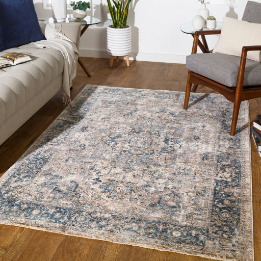 Mirabel Modern Medallion Machine Woven Rug