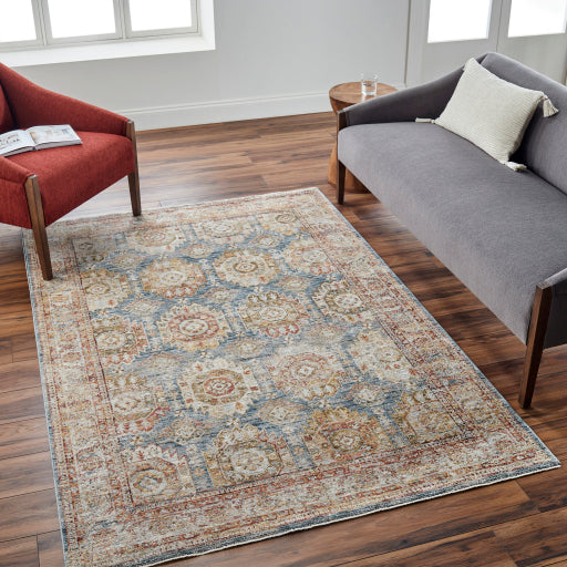Mona Lisa Majestic Medallion Machine Woven Rug