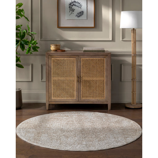 Magnificent Medallion Machine Woven Rug
