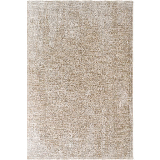 Magnificent Medallion Machine Woven Rug