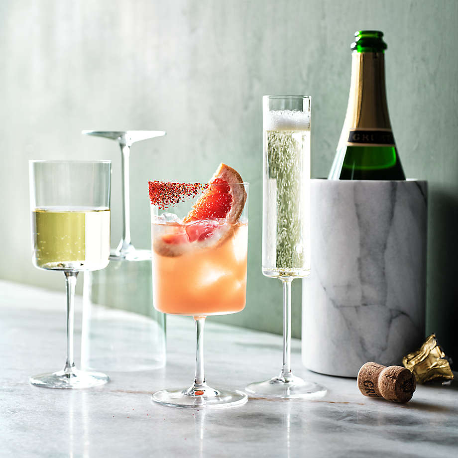 Edge Wine Glasses