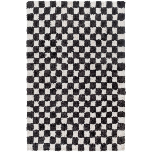 Nicole Noir Handcrafted Area Rug