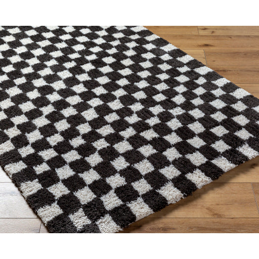 Nicole Noir Handcrafted Area Rug
