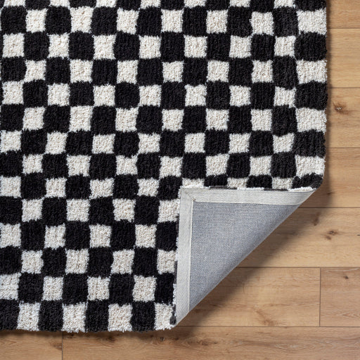 Nicole Noir Handcrafted Area Rug