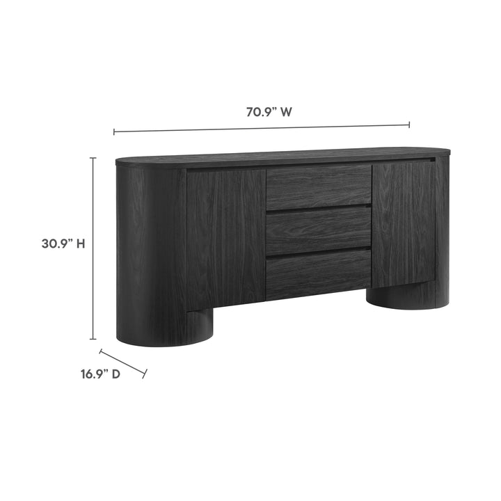 Jane Rounded Sideboard