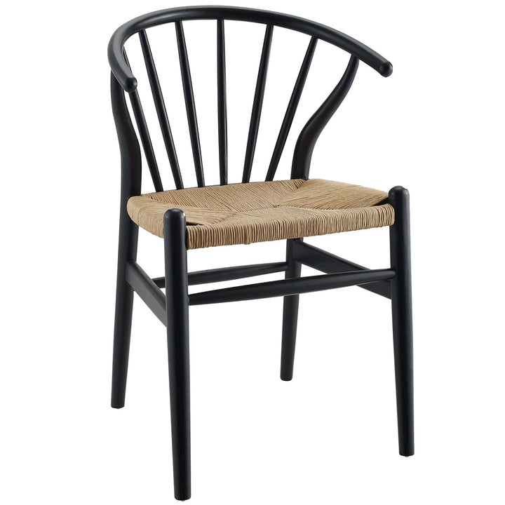 Flora Spindle Wood Dining Side Chair