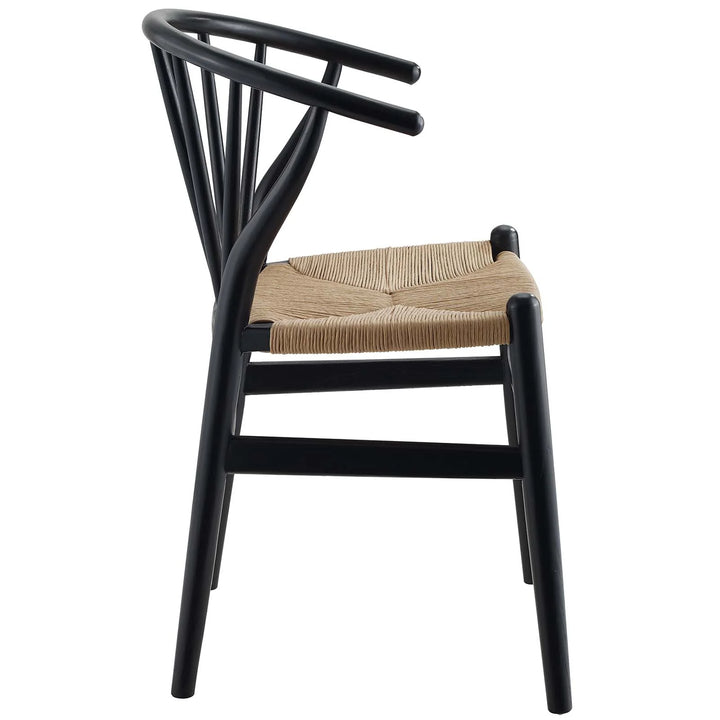 Flora Spindle Wood Dining Side Chair