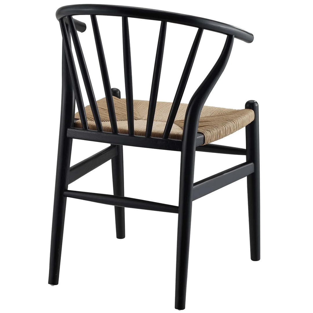 Flora Spindle Wood Dining Side Chair