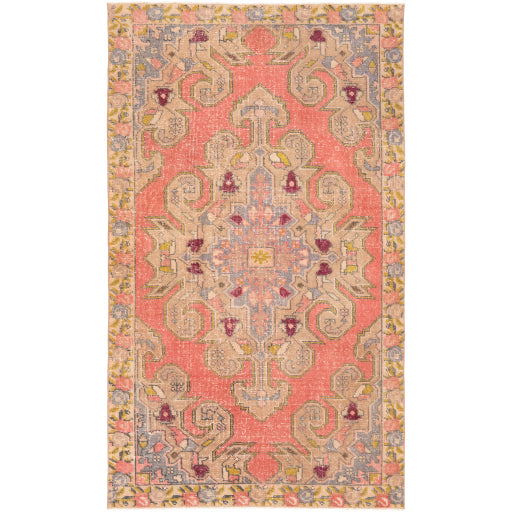 Antique Original Oriental Oasis Handcrafted Carpet