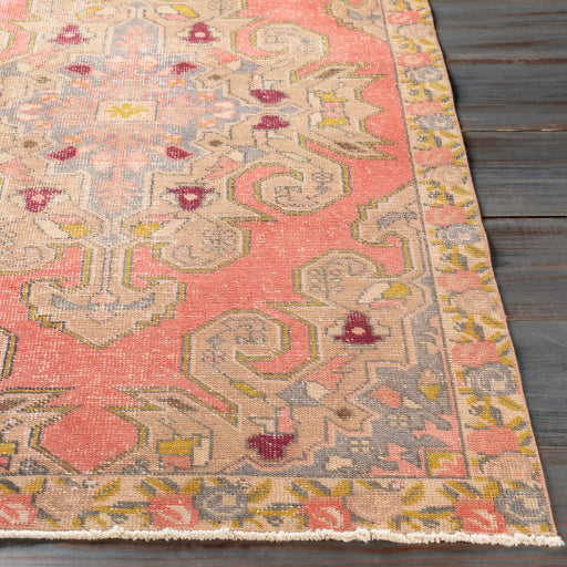 Antique Original Oriental Oasis Handcrafted Carpet