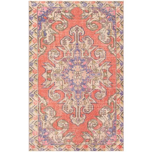 Antique Original Oriental Oasis Handcrafted Carpet