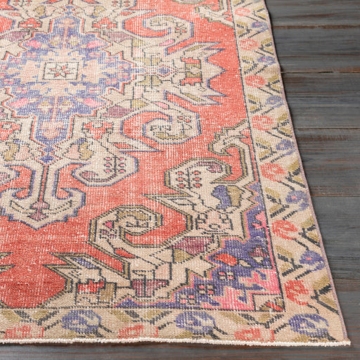 Antique Original Oriental Oasis Handcrafted Carpet