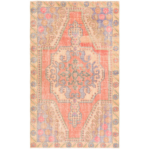 Antique One of a Kind Original Ornate Oasis Handmade Rug