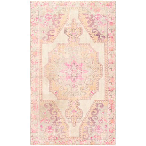 Antique Original Oriental Oasis Handwoven Rug