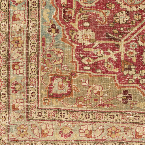 Antique Original Ornate Oasis Handwoven Rug