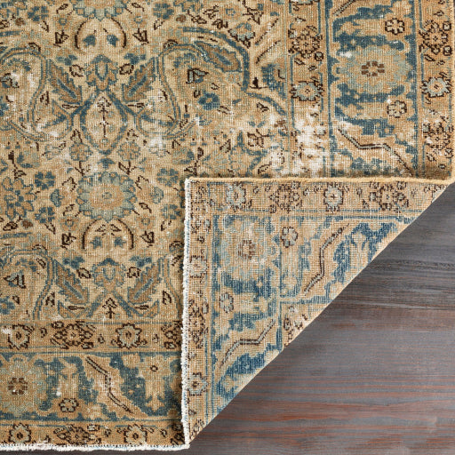 Antique Original Ornate Opulence Handwoven Rug