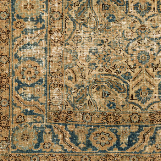 Antique Original Ornate Opulence Handwoven Rug
