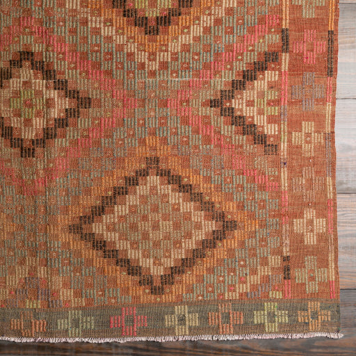 Antique One of a Kind Ornate Oasis Handmade Rug