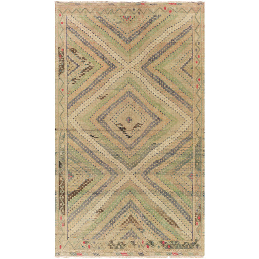 Antique One of a Kind Oriental Ornament Handcrafted Carpet