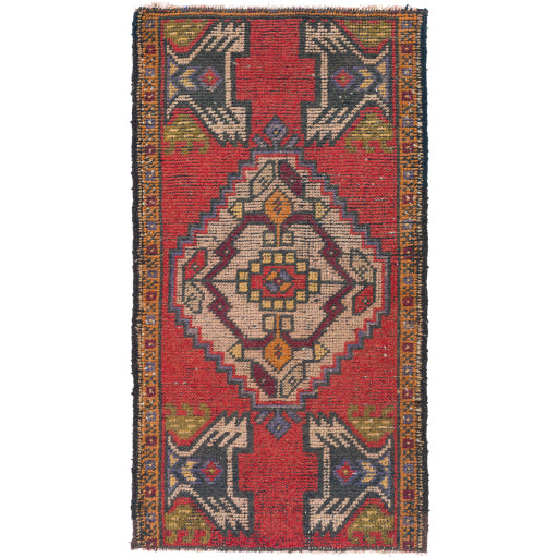 Antique Original Oriental Oasis-1455 Handcrafted Rug