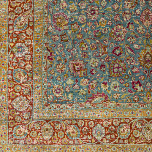 Antique One of a Kind Opulent Oushak Handmade Rug