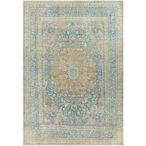Antique Original Oasis OOAK-1524 Handcrafted Carpet
