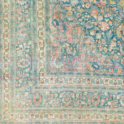 Antique Original Oasis OOAK-1524 Handcrafted Carpet