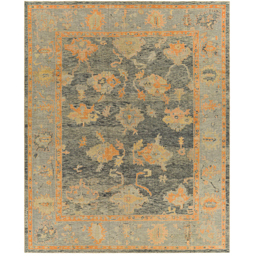 Antique Original Oriental Oasis Handcrafted Carpet