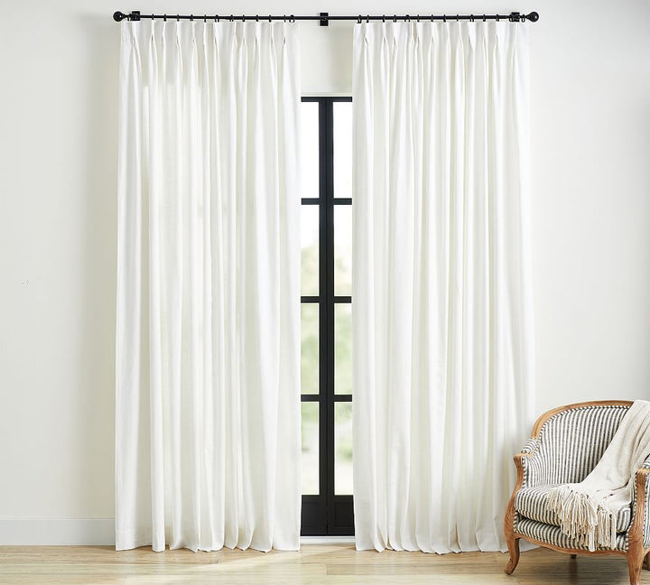 Emery Linen Pinch Pleat Curtain