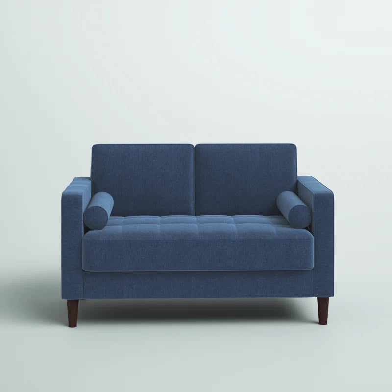 Garren 52.4" Square Arm Tufted Loveseat