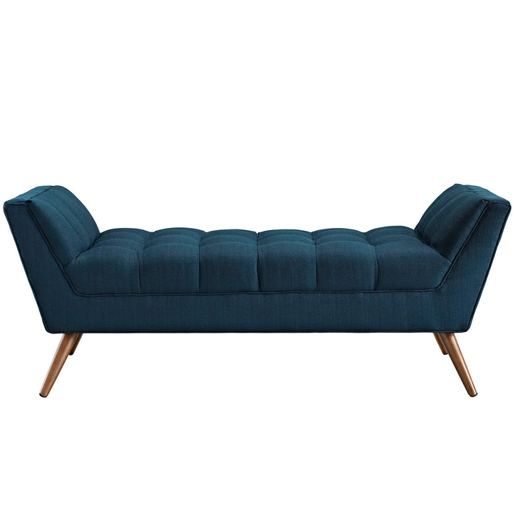 Ondre Medium Upholstered Bench - Azure