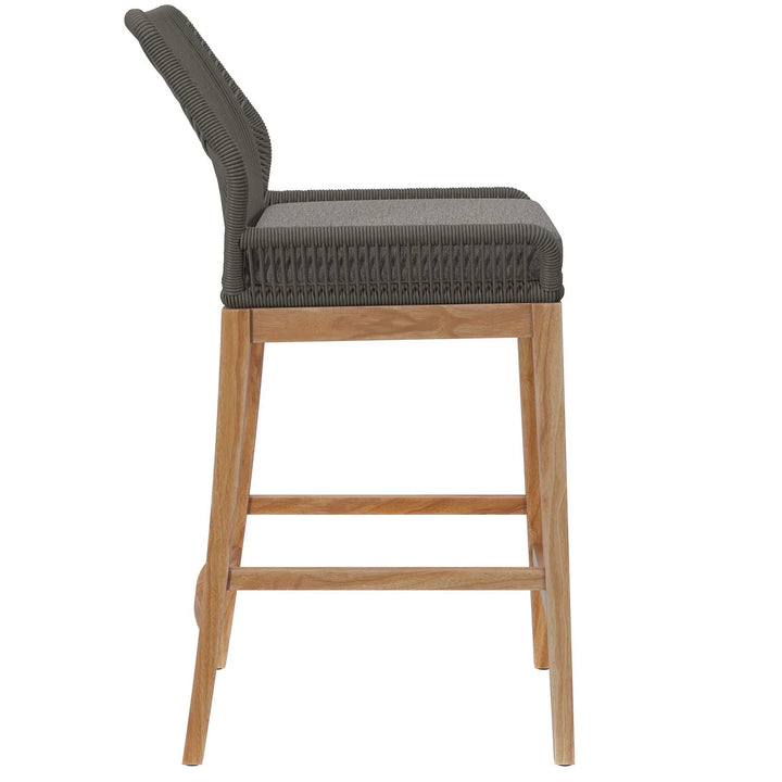 Wren Outdoor Bar Stool - Gray