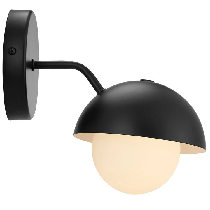 Echoe Globe Wall Sconce - Black