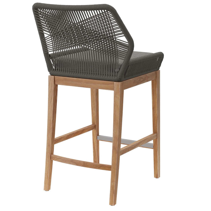 Wren Outdoor Bar Stool - Gray