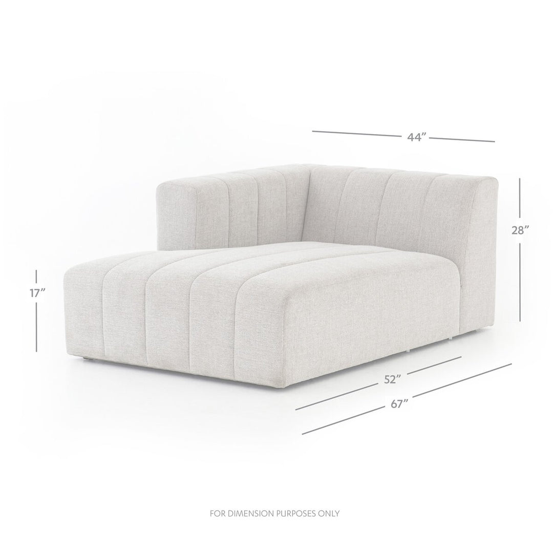 Napa Component Sectional- Left Chaise