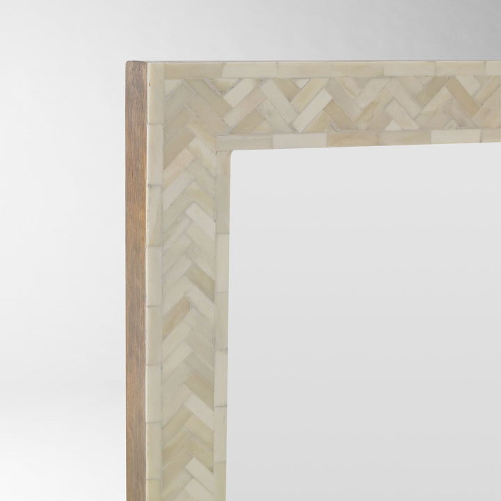 Parsons Bone Inlay Floor Mirror