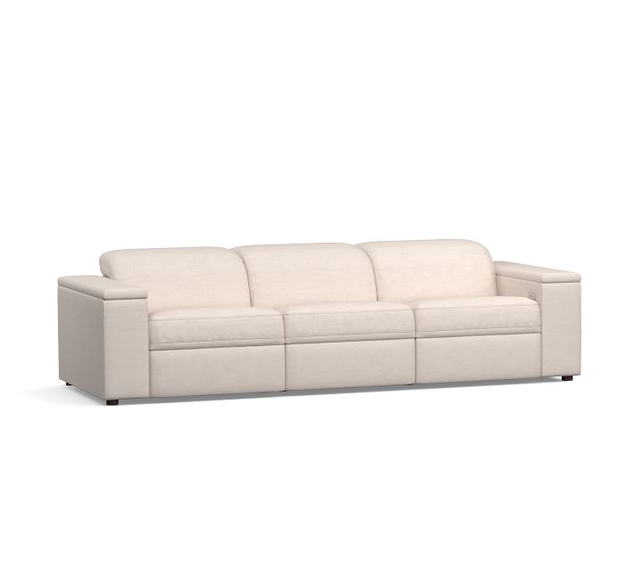 PB Ultra Lounge Square Arm Upholstered Reclining Sofa