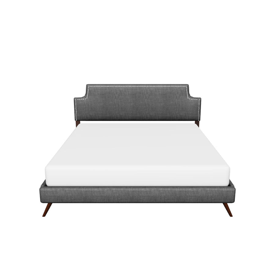 Noree Fabric Platform Bed - King