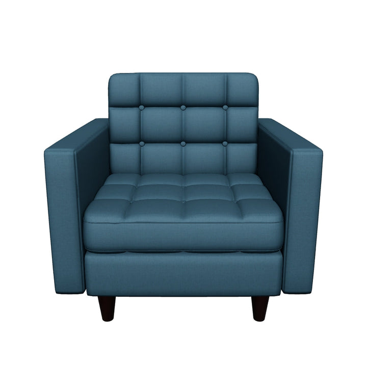 Semper Upholstered Armchair - Azure