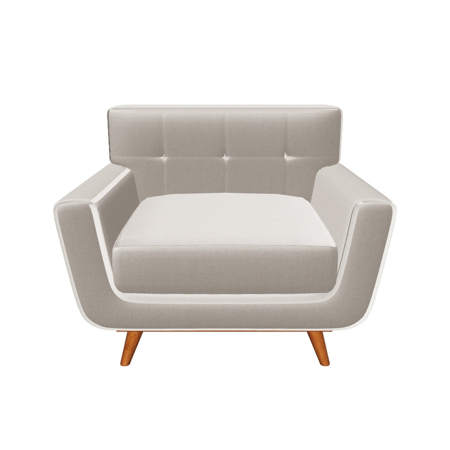 Gage Fabric Armchair - Beige