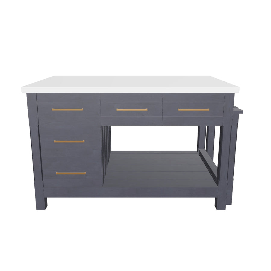 Arhaulle Kitchen Island