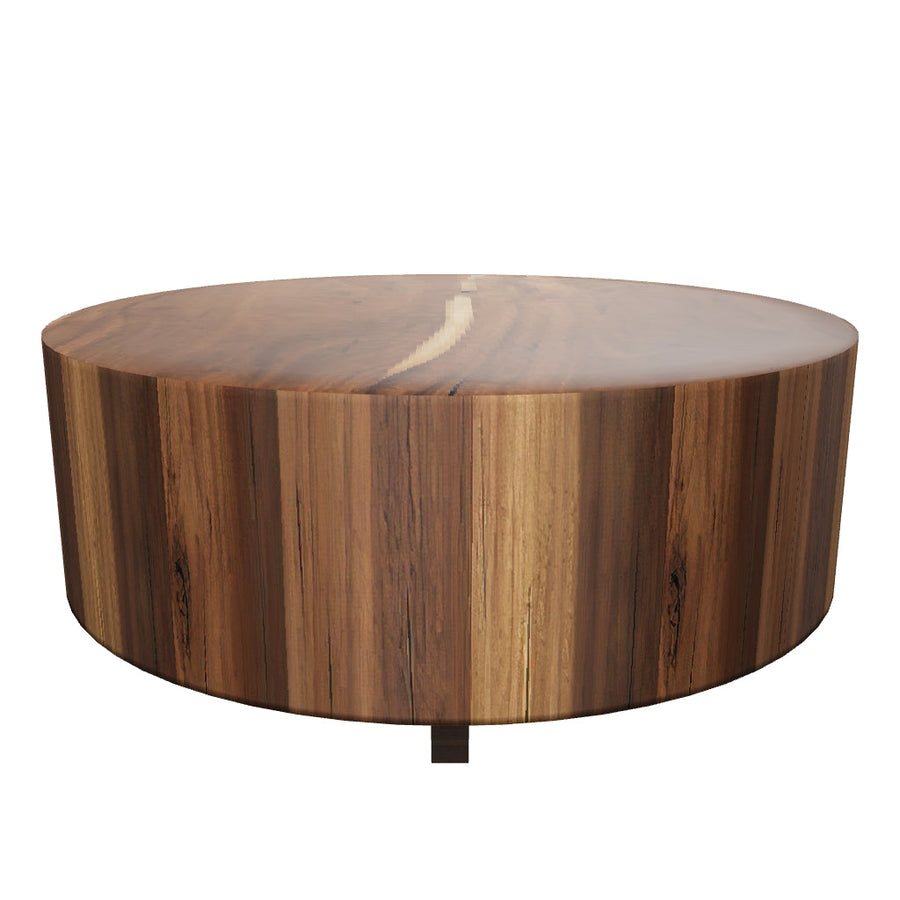 Dillon Natural Yukas Round Wood Coffee Table