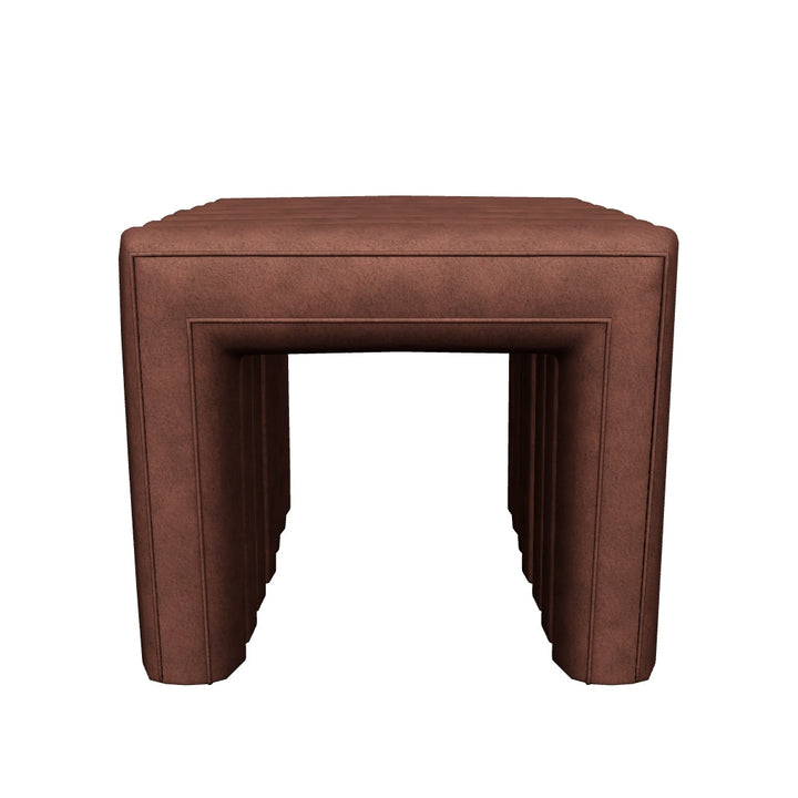 August Ottoman in Rust