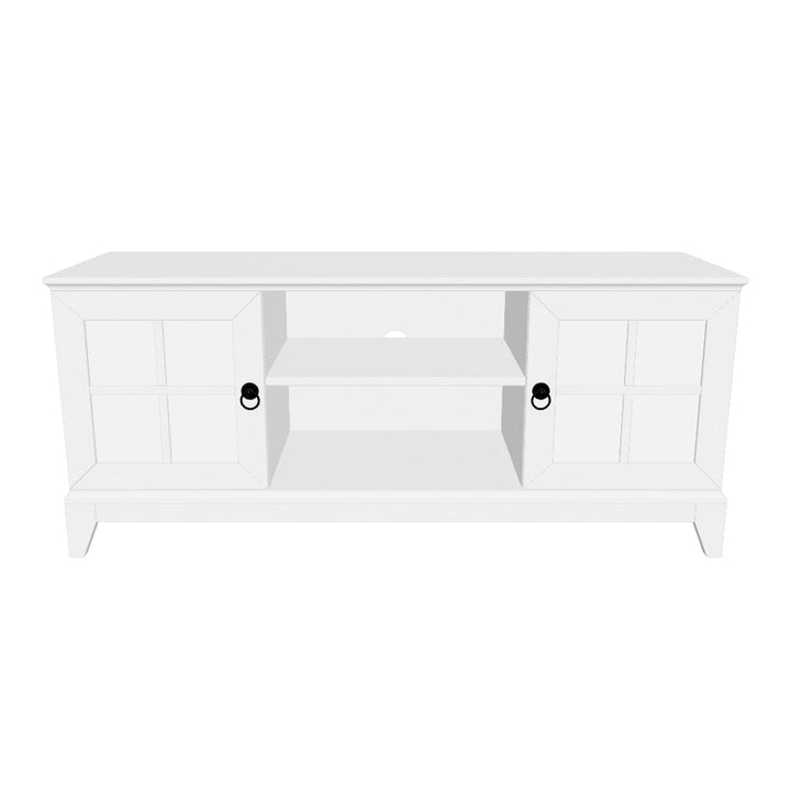 Sile 47" TV Stand - White