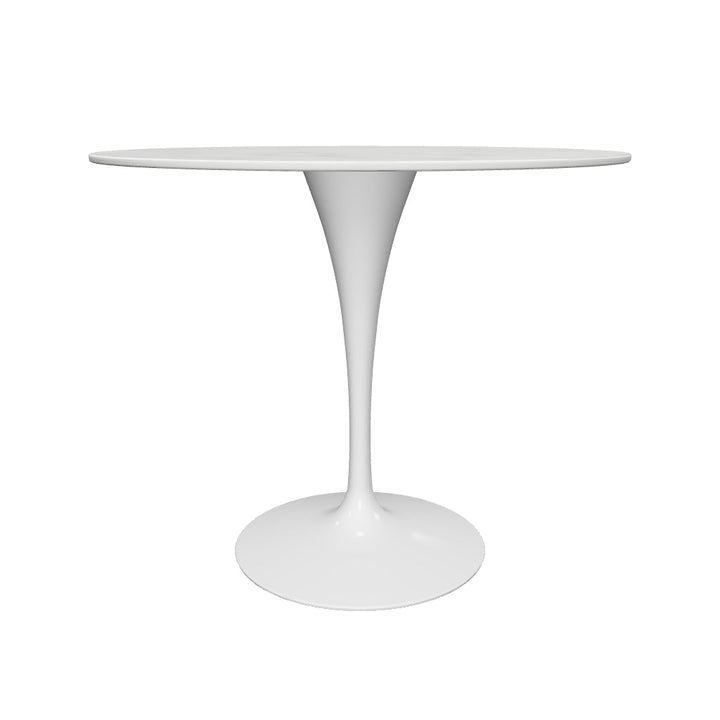 Pila 36" Round Artificial Marble Dining Table