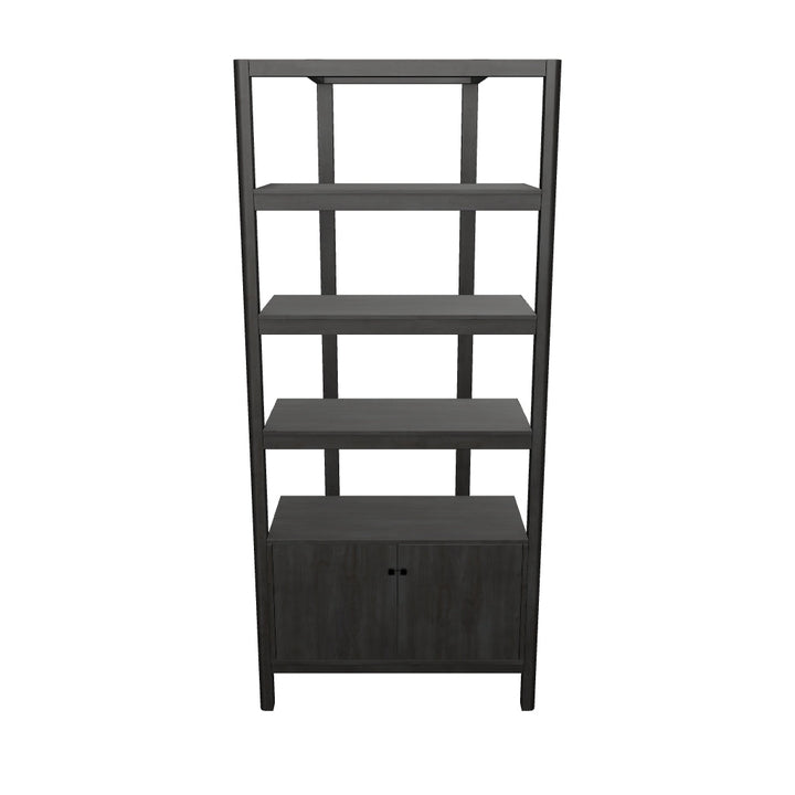 Reza black bookcase