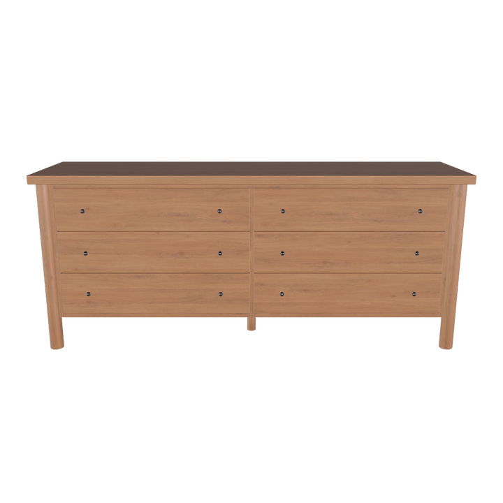 Amber 6 Drawer Dresser