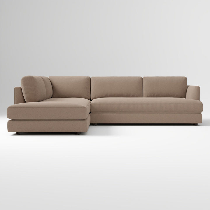 Haven 2 Piece Bumper Left Chaise Sectional