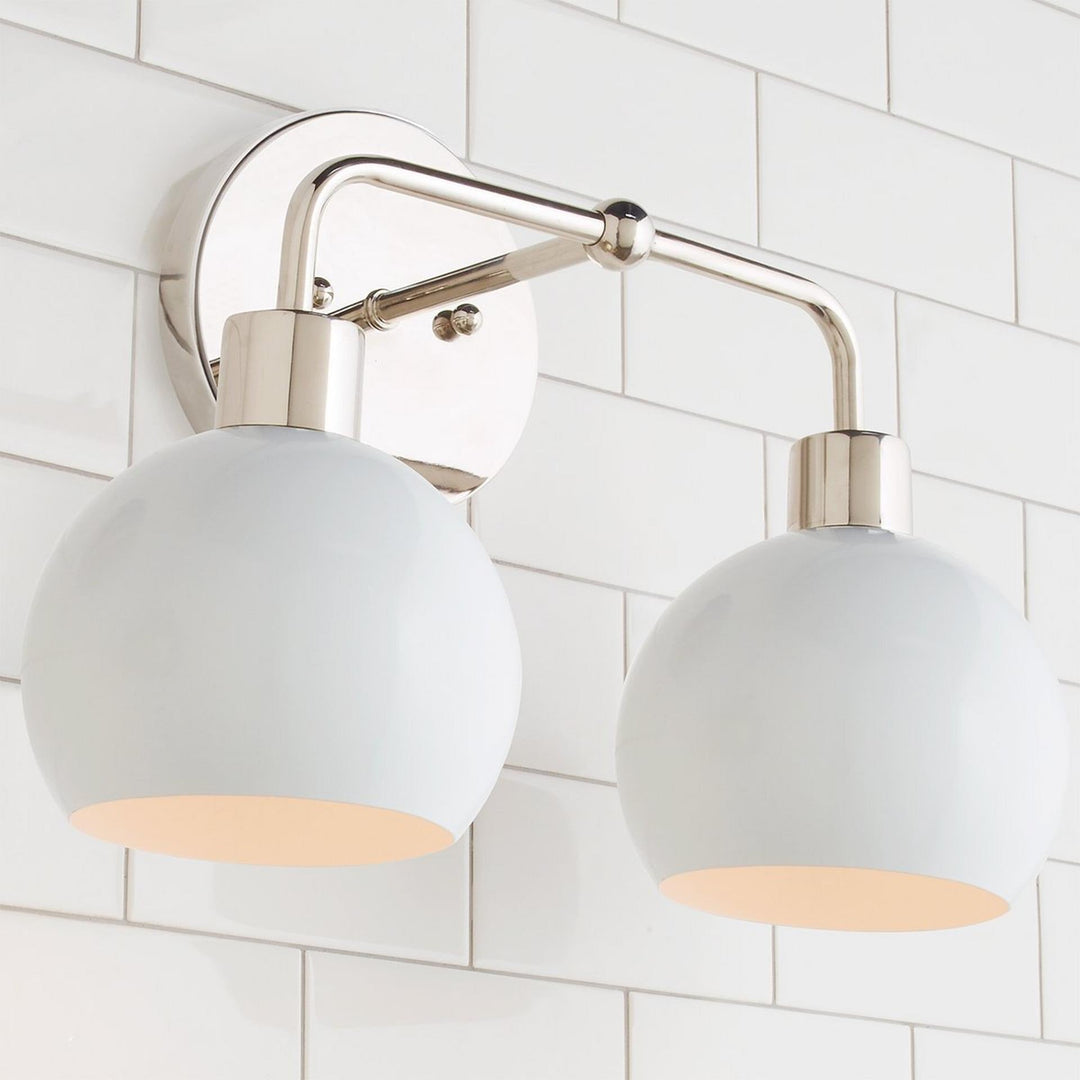 Young House Love Bubble Vanity 2 Light