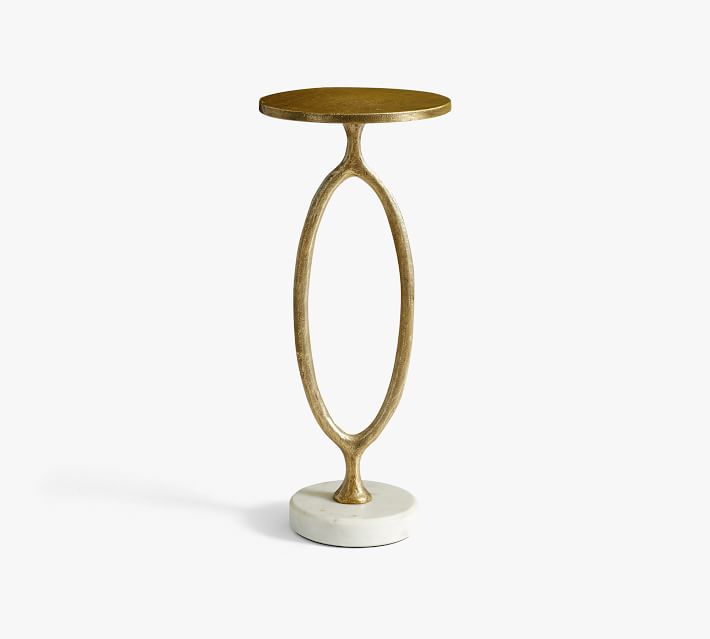 Bodhi Round Metal Accent Table